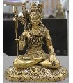 Brass Hindu God Shiva Statue Religious Murti