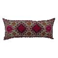 Custom embroidery Indian decorative long pillow case