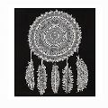 Dream Catcher Design Bedding Black And White Color Indian Cotton Gypsy Tapestry