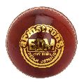 BDM Armstrong Red Cricket Leather Ball