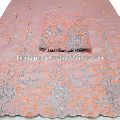 African Peach Color George Wrapper Fabric