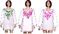 Lot Embroidered Casual Womens Cotton Kurti