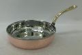 Copper Steel W/O Lid Hammered Frying Pan