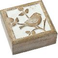 Wooden Decorative Square Box