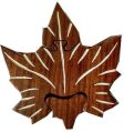 Wooden Leaf Shaped Puzzle Box