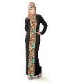 Printed islamic abaya