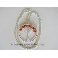 RED JASPER AGATE TREE OF LIFE NECKLACE