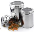 Canisters with See Through Lids