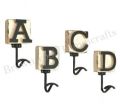 Wooden Letters Wall Decorative Mounted Wall Hook Design