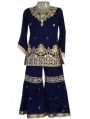 Embroidery Work Kids Sharara Suit