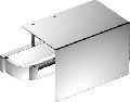 Stainless Steel Rectengular Silver Polish el 2112 paper holder lead