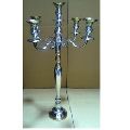 WEDDING TALL CANDELABRA SILVER GOLD FINISHED FOR TABLETOP DECORATION