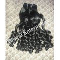 Half Curly Hair Extension