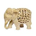 Elephant Undercut Carving Statue