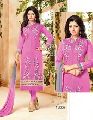 Hand Embroidered Pure Cotton Semi Stitched Suits