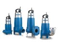 Submersible dewatering wastewater pumps