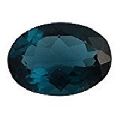 blue glass synthetic tanzanite gemstone