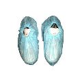 Blue LDPE Plastic Shoe Covers