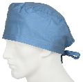 Wrapper India Non Woven Blue Plain disposable surgeon cap