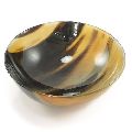 Animals Horn Oval Round Multicolor buffalo horn bowl