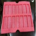 Pink Rectangular esd epe mobile tray