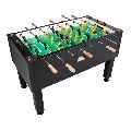 Wooden Brown Multicolours Red White Black foosball table