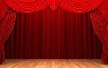 Motorized Stage Curtain