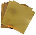 Rectangular Square Golden New Used Coated Non Coated Brass Sheet