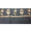 Black Embroidered designer woolen kashmiri shawl