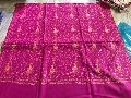 Pink Pashmina Embroidered Shawl