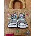 Jute Embroidered bags