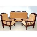 wood sofa set