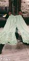 Green Georgette Palazzo Pant