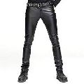 Lee Pantaloon Reebok Tommy Genuine Leather Black Brown Grey Biker Leather Trouser
