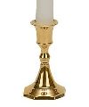 Dark Yellow Light Yellow Plain Non Poloshed Polished Brass Candle Stand