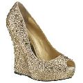 Bridal Gold Wedges