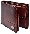 PU Leather Pure Leather Rexine Leather Synthetic Leather Black Brown Dark Brown Plain leather wallets