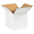 white duplex corrugated box