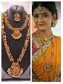 Golden Necklace Other Other south indian bridal set