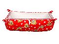 Cotton Fabric red baby cotton cradle