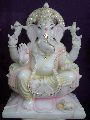 prabhat moorti arts Marble Ganesha Statue