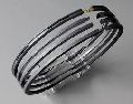 Cast Iron Mild Steel Steel Black Grey Silver Non Polished Polished Piston Rings