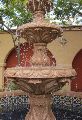 Classy Non Printed 6 feet pink stone fountain