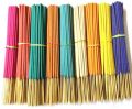 Multicolor perfumed incense sticks