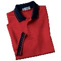 Mens Plain Red Polo T-Shirts
