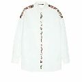 Ladies Embroidery Cotton Shirt