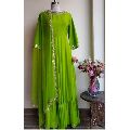 Ladies Green Anarkali Suit