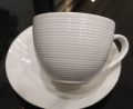 Ceramic Tea Cup with Saucer Plate