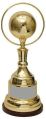 Gold Plated Brass Trophy