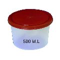 500ml Disposable Plastic Food Container